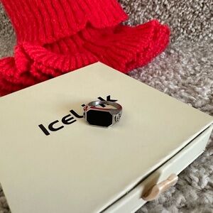 BLACK ÓNIX RING - SIZE 5